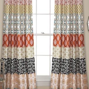 Lush Decor Bohemian style curtains